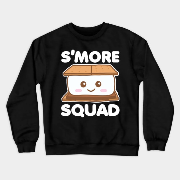 Smore Squad (White) Crewneck Sweatshirt by DetourShirts